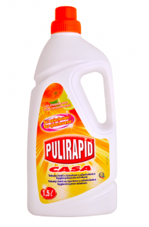 Pulirapid Casa tekutý čistič 1,5 l Citrus