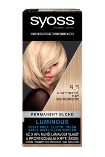 Syoss barva na vlasy Professional Performance 9-5 Ledový perleťově plavý