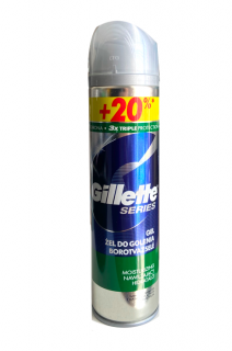 Gillette gel na holení 240 ml XL Series Moisturizing