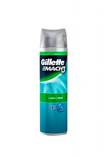 Gillette gel na holení 200 ml Mach3 Cool & Fresh