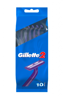 Gillette jednorázové holicí strojky Gilette2 10 ks