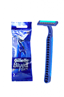 Gillette jednorázové holicí strojky Blue2 Plus 2 ks
