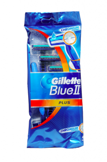 Gillette jednorázové holicí strojky Blue2 Plus 5 ks