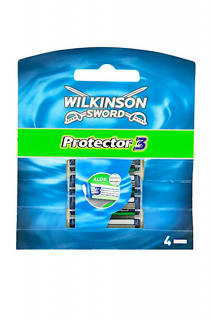Wilkinson Sword Protector3 holicí hlavice 4 ks