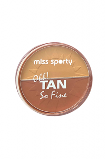 Miss Sporty bronzing powder pudr 6,2 g Ohh! Tan So Fine 001 Sun Kissed