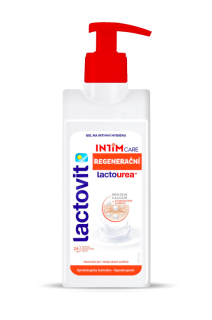 Lactovit gel na intimní hygienu 250 ml Regenerační Lactourea
