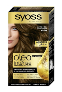 Syoss barva na vlasy Oleo Intense 4-60 Zlatohnědý