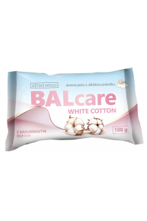 BALcare dětské mýdlo 100 g White Cotton