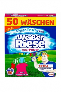 Weisser Riese prací prášek 50 dávek Color 2,75 kg