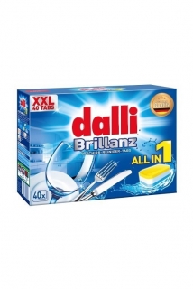 Dalli Brillanz tablety do myčky 40 ks All in 1