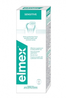 Elmex ústní voda 400 ml Sensitive