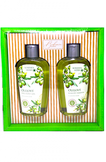 Bohemia Herbs dárková kazeta Oliva (sprchový gel 250 ml + šampon 250 ml)