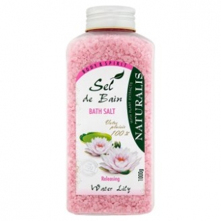 Naturalis koupelová sůl 1 kg Waterlily uvolňující 