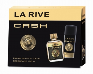 La Rive Cash Men EDT 100 ml + deodorant 150 ml 