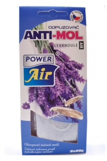 Power Air Anti-Mol odpuzovač molů 2x20 g Levandule