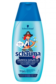 Schauma Kids 2v1 dětský šampon a sprchový gel 250 ml Pirát