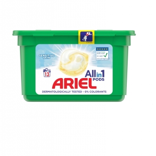 Ariel gelové kapsle 13 ks Sensitive All in 1