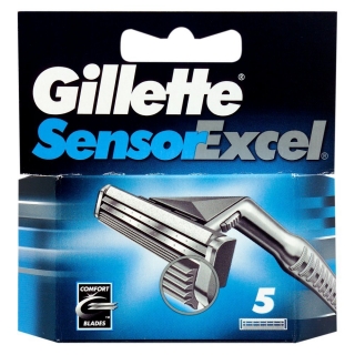 Gillette náhradní hlavice Sensor Excel 5 ks