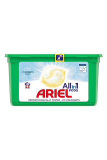 Ariel gelové kapsle 33 ks Sensitive Skin All in 1