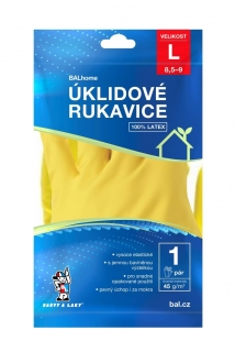 BALhome gumové rukavice L (8,5-9)