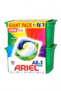 Ariel gelové kapsle 80 ks Color All in 1