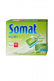Somat tablety do myčky 60 ks All in 1 ProNature 960 g