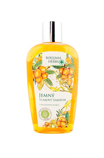 Bohemia Herbs vlasový šampon 250 ml Jemný s arganovým olejem 