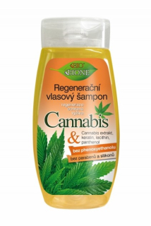 Bione Cosmetics Cannabis šampon regenerační 260 ml