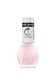 Miss Sporty lak na nehty 7 ml 1 min To Shine 020 perleťově růžový