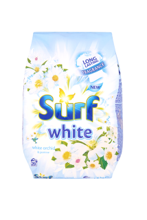 Surf prací prášek 20 dávek White 1,4 kg White Orchid & Jasmine