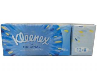 Kleenex papírové kapesníčky 12x7 ks 4-vrstvé Original mini