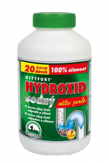 Kittfort hydroxid sodný čistič odpadu a potrubí 1 kg