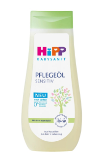 HiPP BabySanft jemný pleťový olej 200 ml Sensitiv