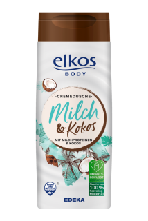 Elkos Body sprchový gel 300 ml Mléko & Kokos