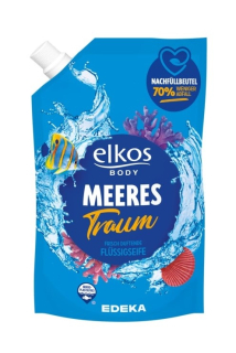 Elkos Body tekuté mýdlo náplň 750 ml Mořský sen