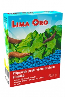 Lima Oro přípravek proti všem druhům slimáků 200 g