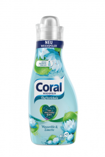 Coral aviváž 27 pracích dávek Wasserlilie & Limette 675 ml