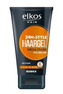 Elkos Hair gel na vlasy 150 ml Mega silný č.6