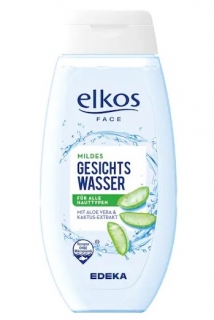 Elkos Face jemná pleťová voda 250 ml Aloe vera
