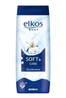Elkos Body sprchový gel 300 ml Mléko & Bavlna