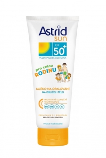 Astrid SUN mléko na opalování SPF50+ 250 ml