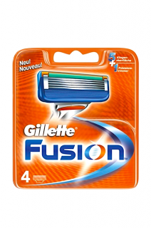 Gillette náhradní hlavice Fusion 4 ks