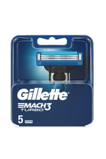 Gillette náhradní hlavice Mach3 Turbo 5 ks