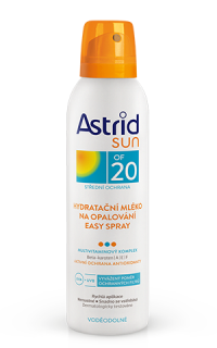Astrid SUN mléko na opalování spray SPF20 150 ml