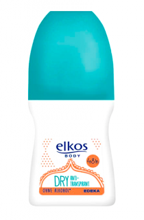 Elkos Body deo roll-on antiperspirant 50 ml Dry