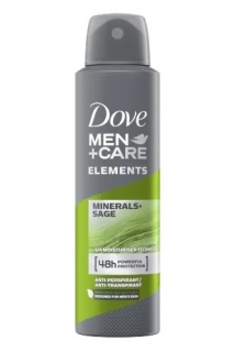 Dove Men+Care deodorant spray antiperspirant 150 ml Minerals + Sage