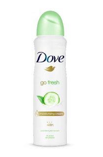 Dove deodorant spray antiperspirant 150 ml Go Fresh Zelený čaj a okurka