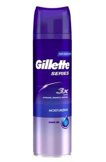 Gillette gel na holení 200 ml Series Moisturizing