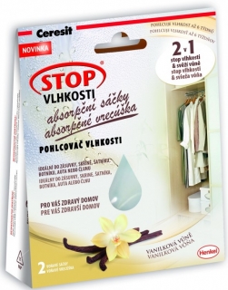 Ceresit Stop vlhkosti absorpční sáčky 2 x 50 g Vanilka