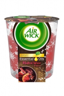 Air Wick svíčka 105 g Essential Oils Vůně svařeného vína